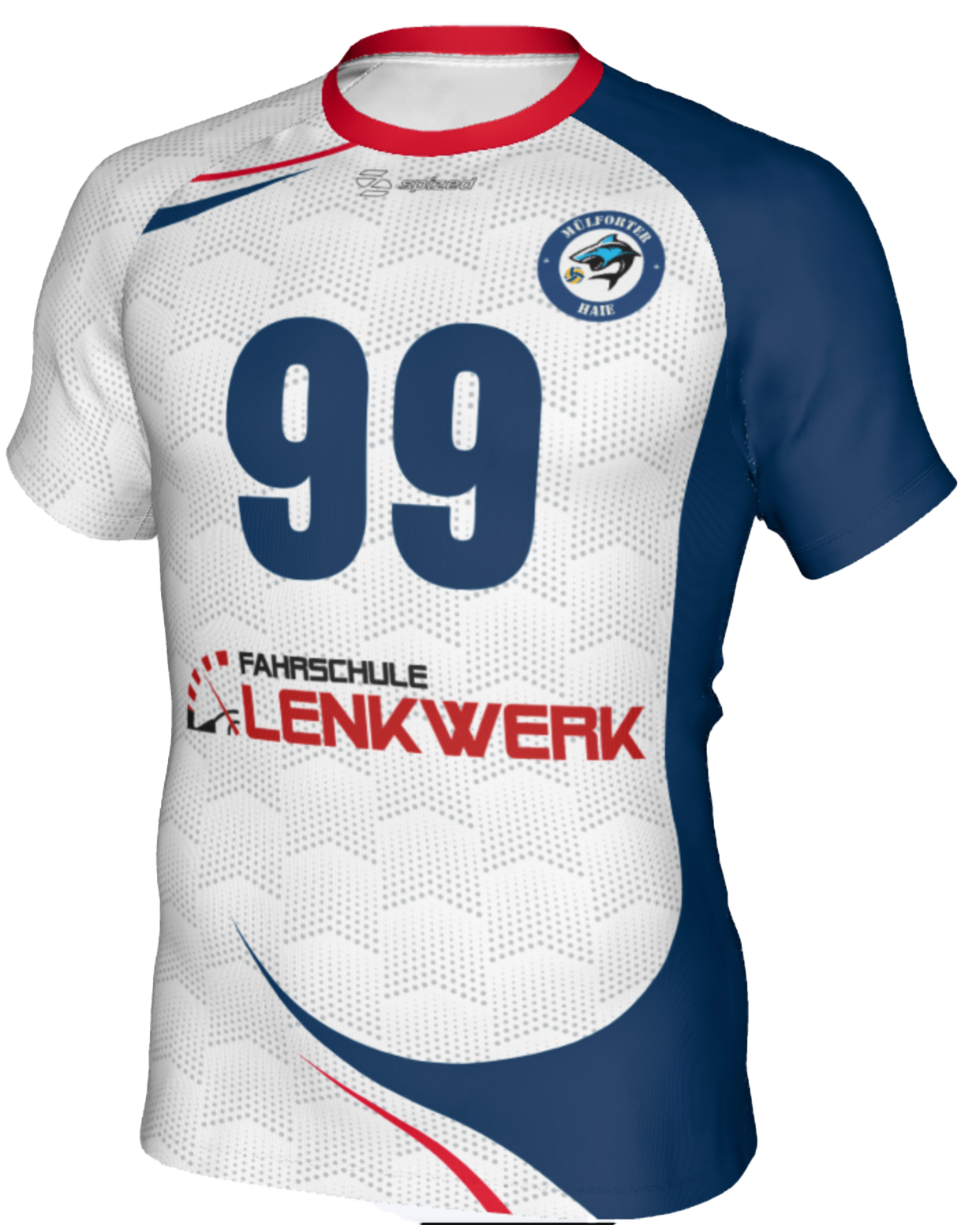 Volleyball Trikot TV Mülfort-Bell Mönchengladbach - Sponsor Fahrschule Lenkwerk Mönchengladbach - Vorderseite